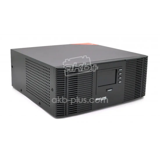Гибридный инвертор ГИБП BRAZZERS BRZ-SOLAR-1200 (1000Вт), 12 V, UPS145-275V - купить